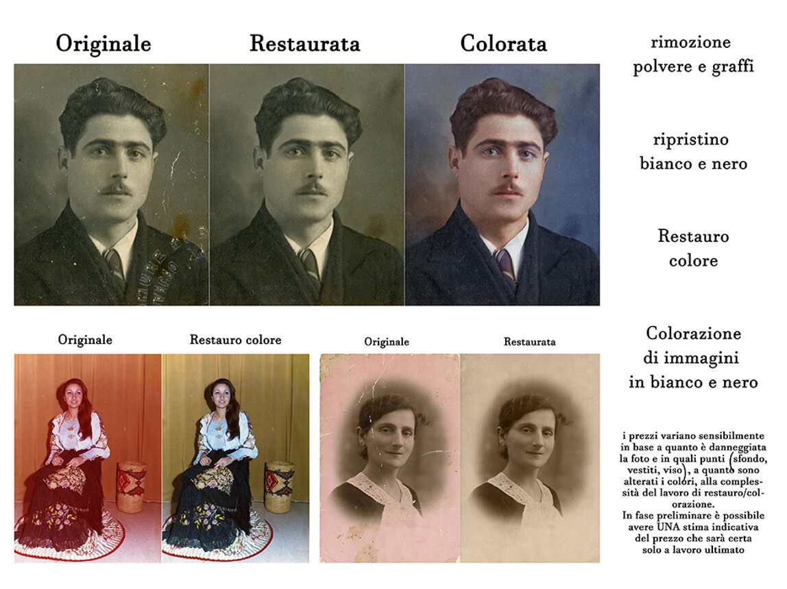 restauro foto bianco e nero con graffi restauro foto bianco e nero con graffi