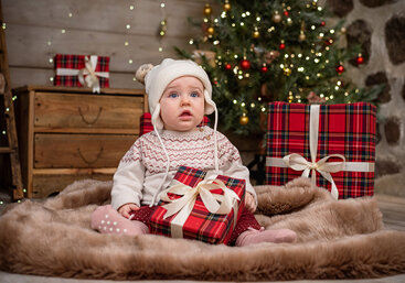 natale foto studio bambini