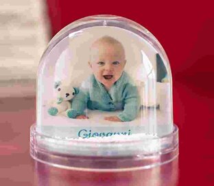 palla di neve personalizzato con foto palla di neve personalizzato con foto