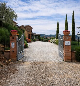 Viale di Ingresso al B&B Galletto di Marzo