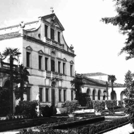 Villa Lattes - il giardino a sud La sistemazione degli anni Trenta