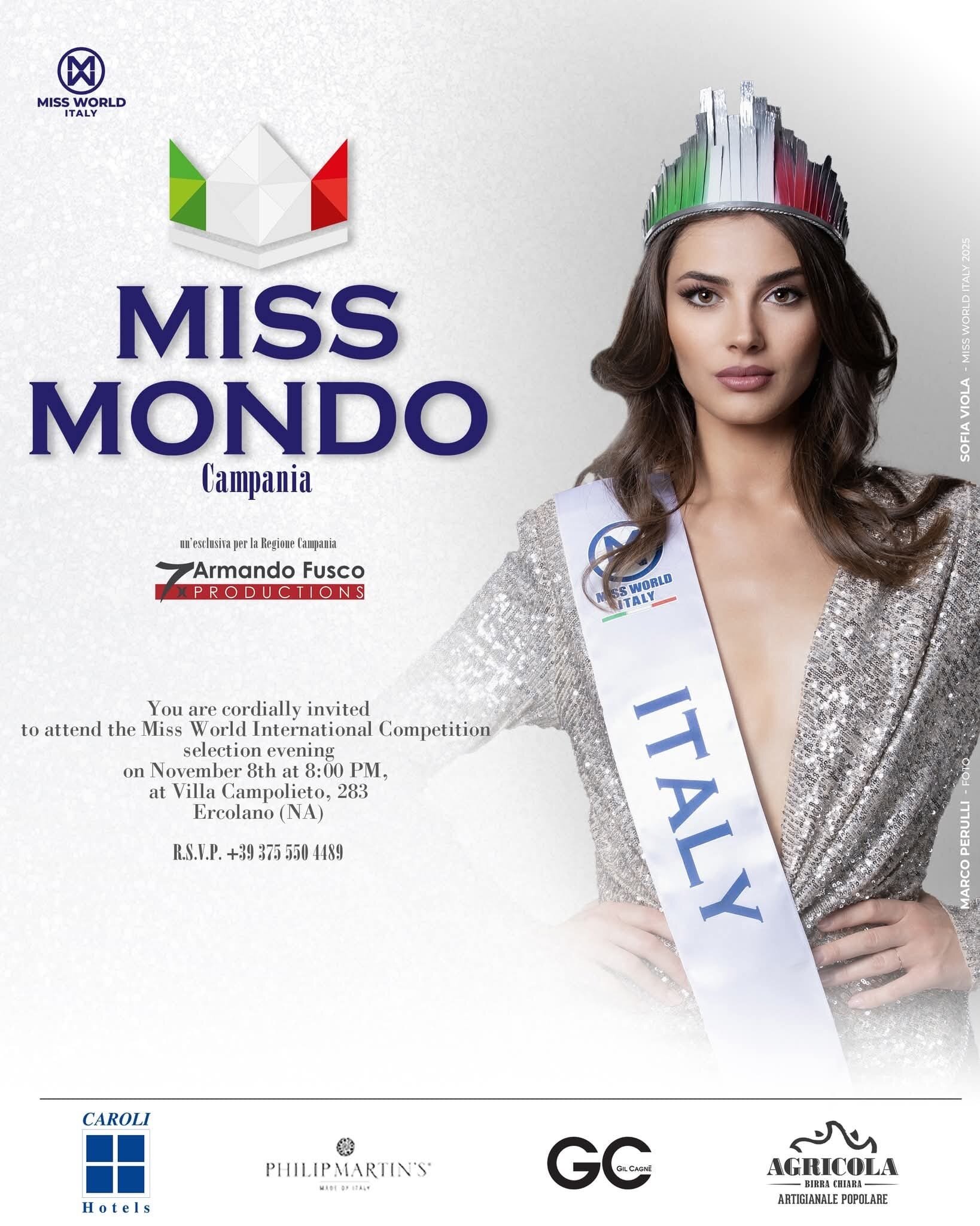 Sabato 8 novembre &ndash; ore 20:00 Villa Campolieto &ndash; Corso Resina, 283 &ndash; Ercolano (NA)