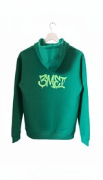 felpa-zip-e-cappuccio-papera-logo-sul-cuore-scritta-murales-sulla-schiena