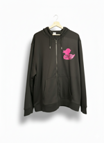 felpa-zip-logo-papera-colata-sul-cuore-schiena-scritta-murales