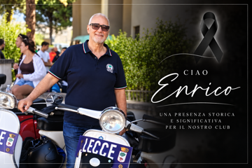 omaggio a enrico, icona del vespa club