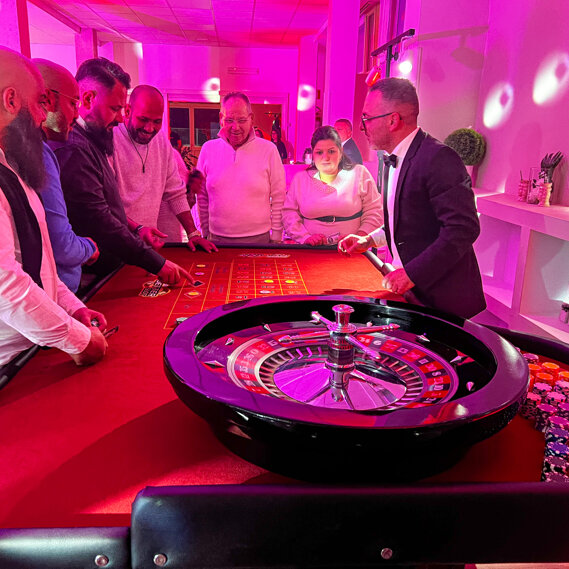Party Casinò Matrimonio Tavoli casinò tema Napoli wedding matrimonio Roulette, Black Jack, Poker