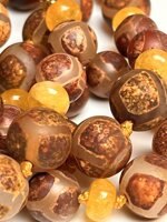 collana-con-pietre-dure-di-agata-tibetana-e-calcedonio-a-rondelle