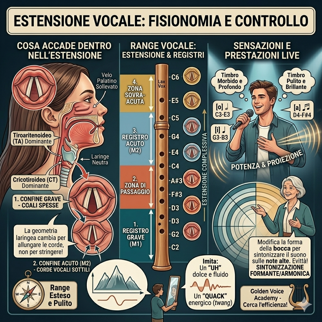 Come aumentare l'estensione vocale: protocolli di stretching e ginnastica laringea Come aumentare l'estensione vocale: protocolli di stretching e ginnastica laringea