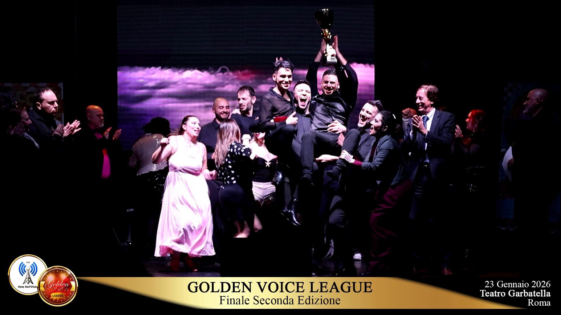 PREMIAZIONI - Finale Golden Voice League II Ed. - Concorso canoro Roma