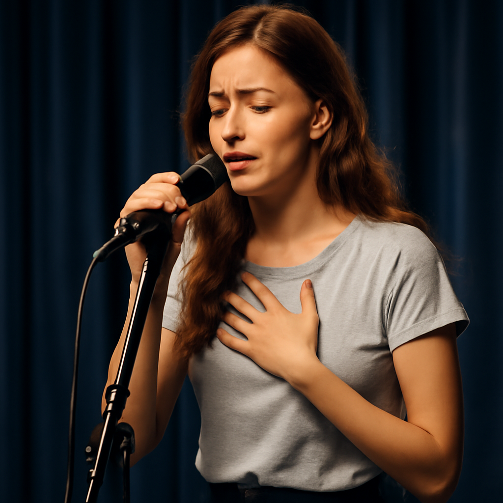 Come gestire l'ansia da palcoscenico: 5 tecniche per cantanti emergenti