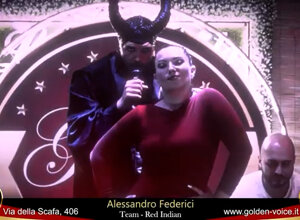 logo golden voice oro