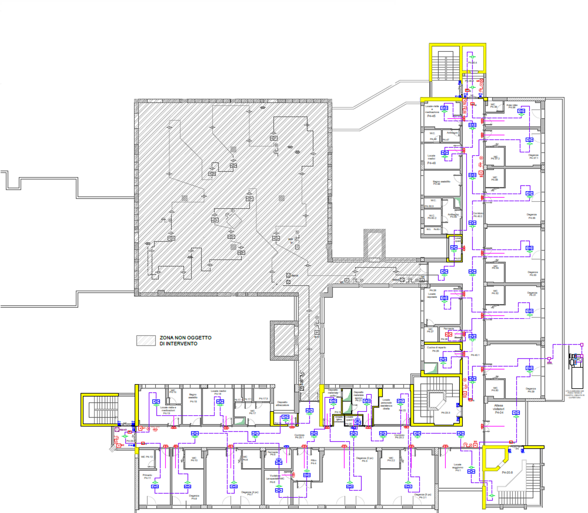 Piano Quarto - Impianto di Rivelazione Incendi Piano Quarto - Impianto di Rivelazione Incendi