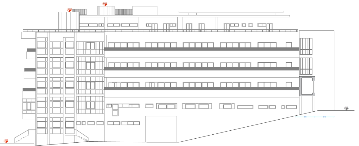 Prospetto Est Prospetto Est