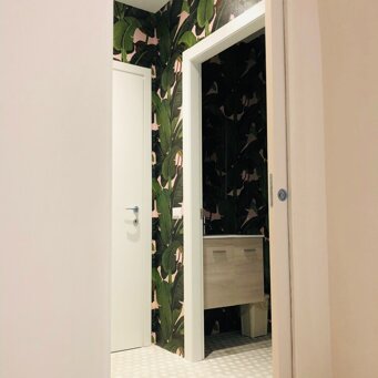 MOHA Place de Beauté - Milano Dettaglio porte/carta da parati