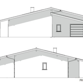 Prospetto Est e Ovest