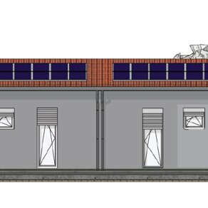 Prospetto posteriore Prospetto posteriore