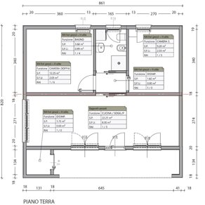 Pianta misure Pianta misure