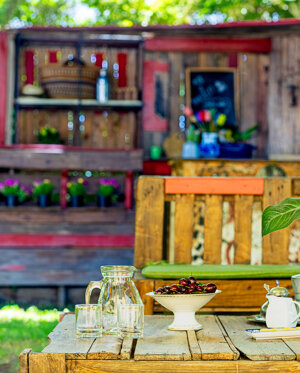 Particolare del Giardino per gli Eventi