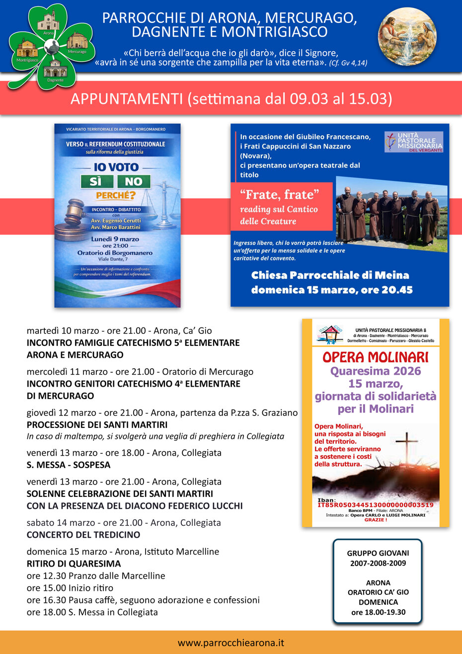 22 foglio parrocchiale arona 9-15 marzo.jpeg 22 foglio parrocchiale arona 9-15 marzo.jpeg