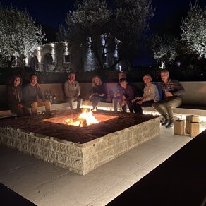 fire pit focolare sociale