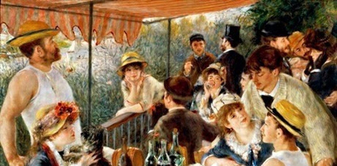 La colazione dei canottieri, Renoir (1882)