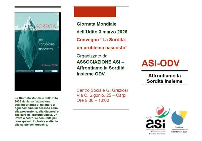brochure asi1 dell'udito -3-3-26