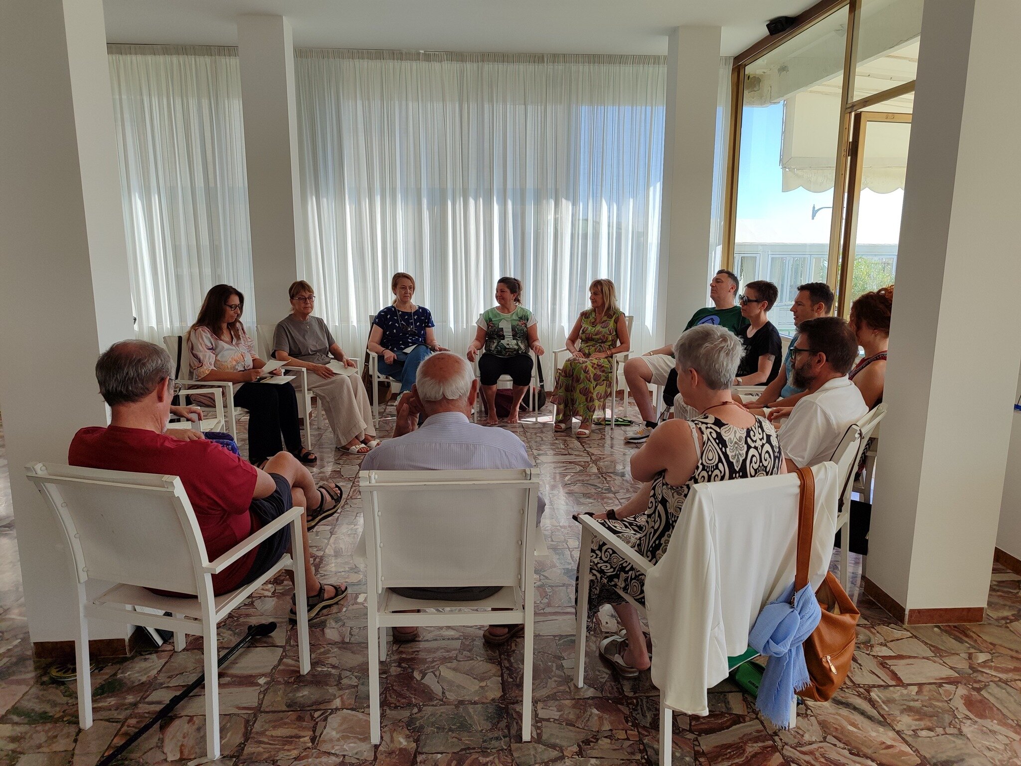 Tappa di Caorle del Cerchio Itinerante di Medianit&agrave;