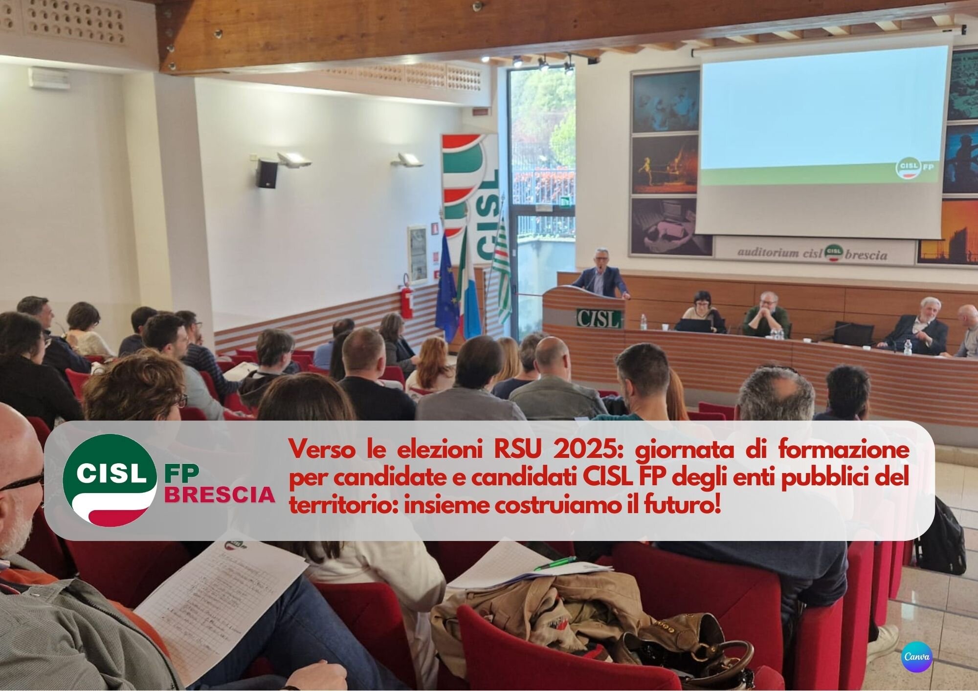CISL FP Brescia. Verso le prossime elezioni RSU 2025, formazione per candidate e candidati CISL FP