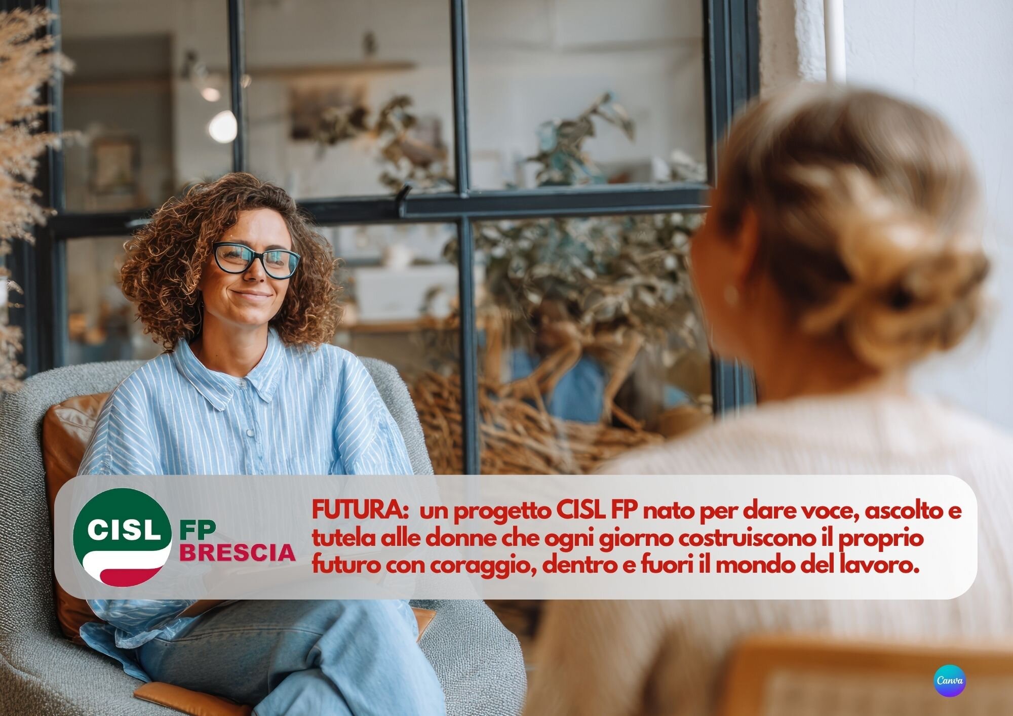CISL FP Brescia. Futura: sportello di ascolto e tutela legale per le donne della CISL FP