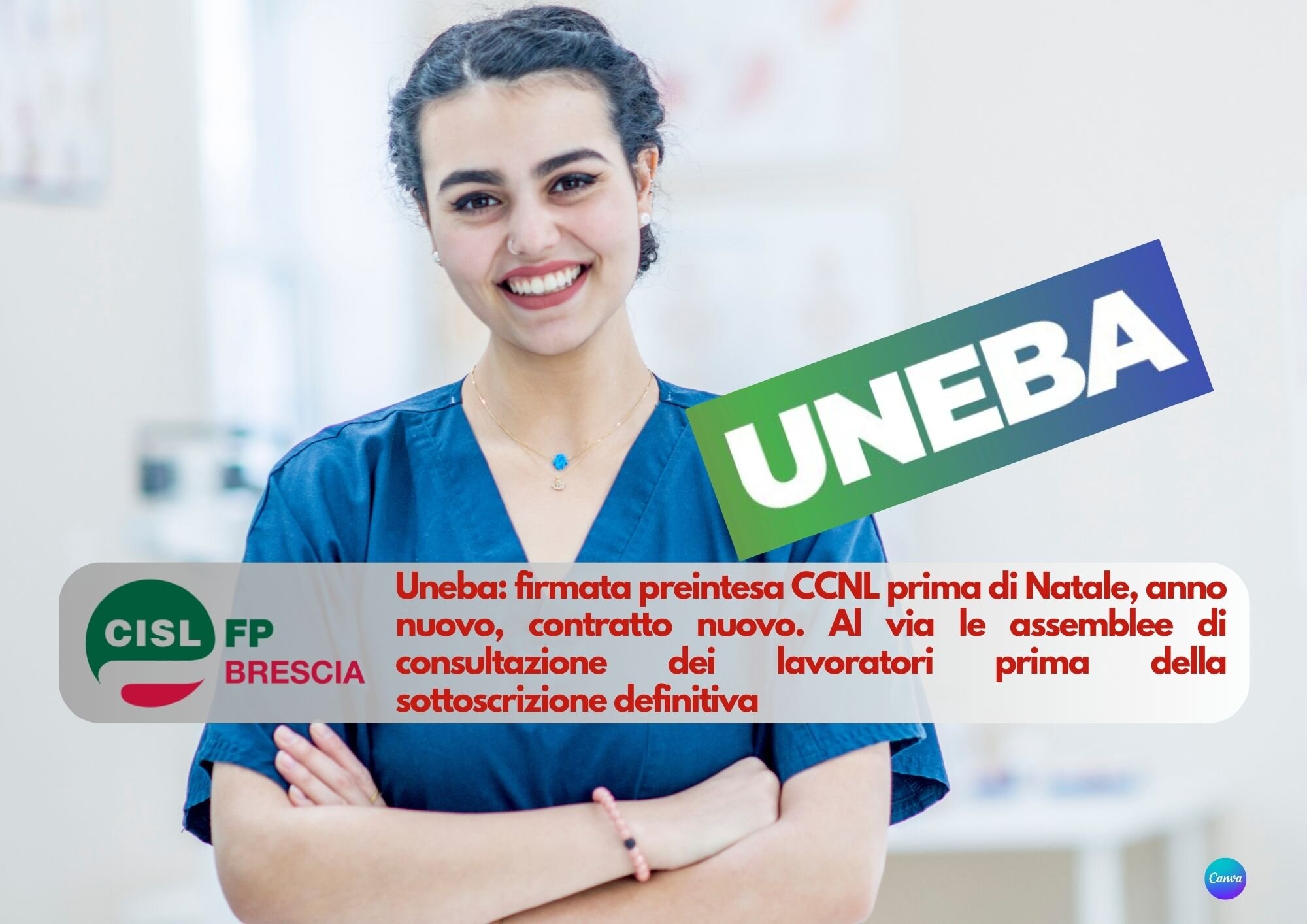 CISL FP Brescia. Uneba: anno nuovo contratto nuovo. Entra nel vivo la consultazione sull'ipotesi di accordo CISL FP Brescia. Uneba: anno nuovo contratto nuovo. Entra nel vivo la consultazione sull'ipotesi di accordo