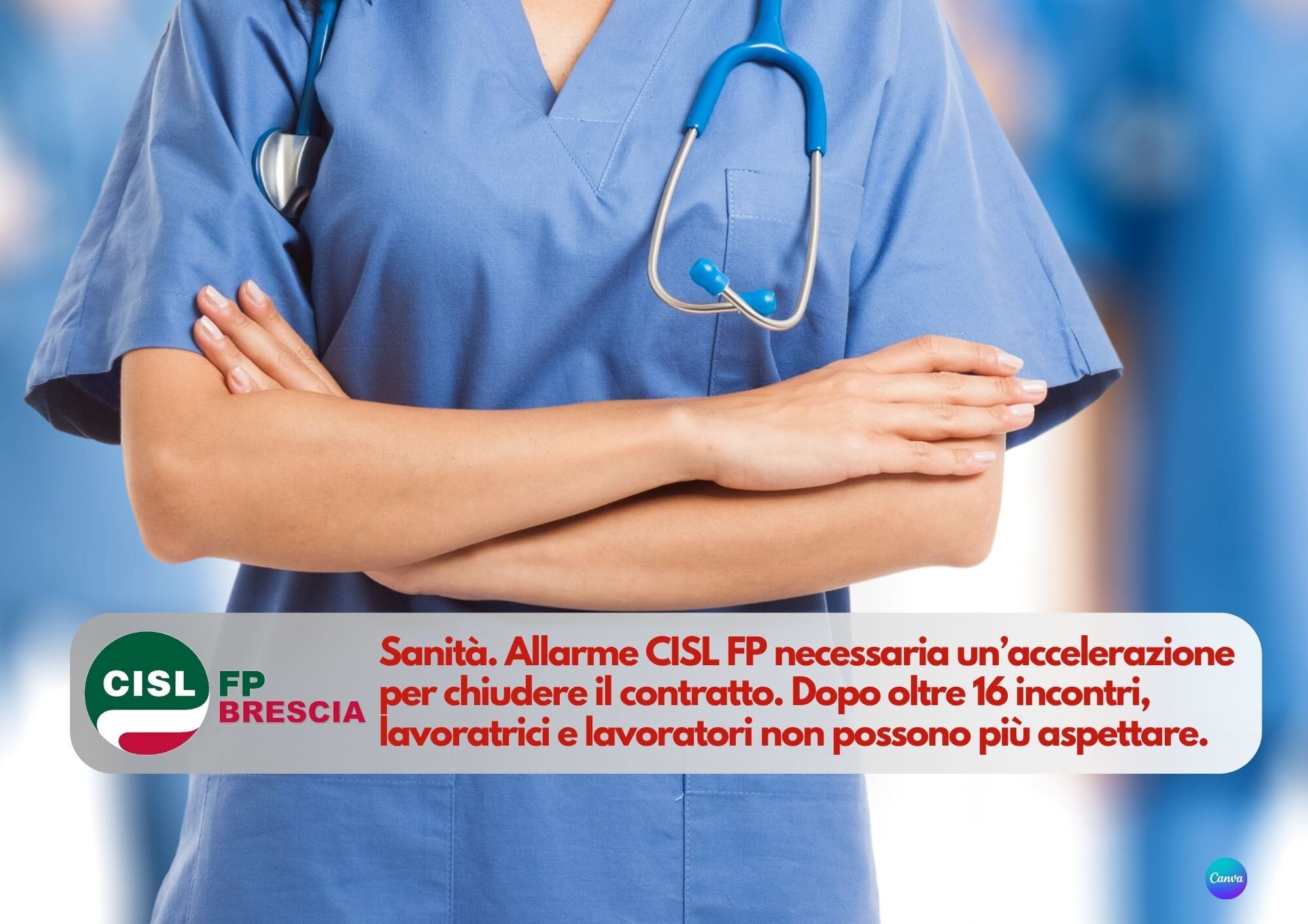 CISL FP Brescia: Sanità Pubblica. Accelerare la chiusura del contratto. Si arrivi al più presto alla conclusione positiva.