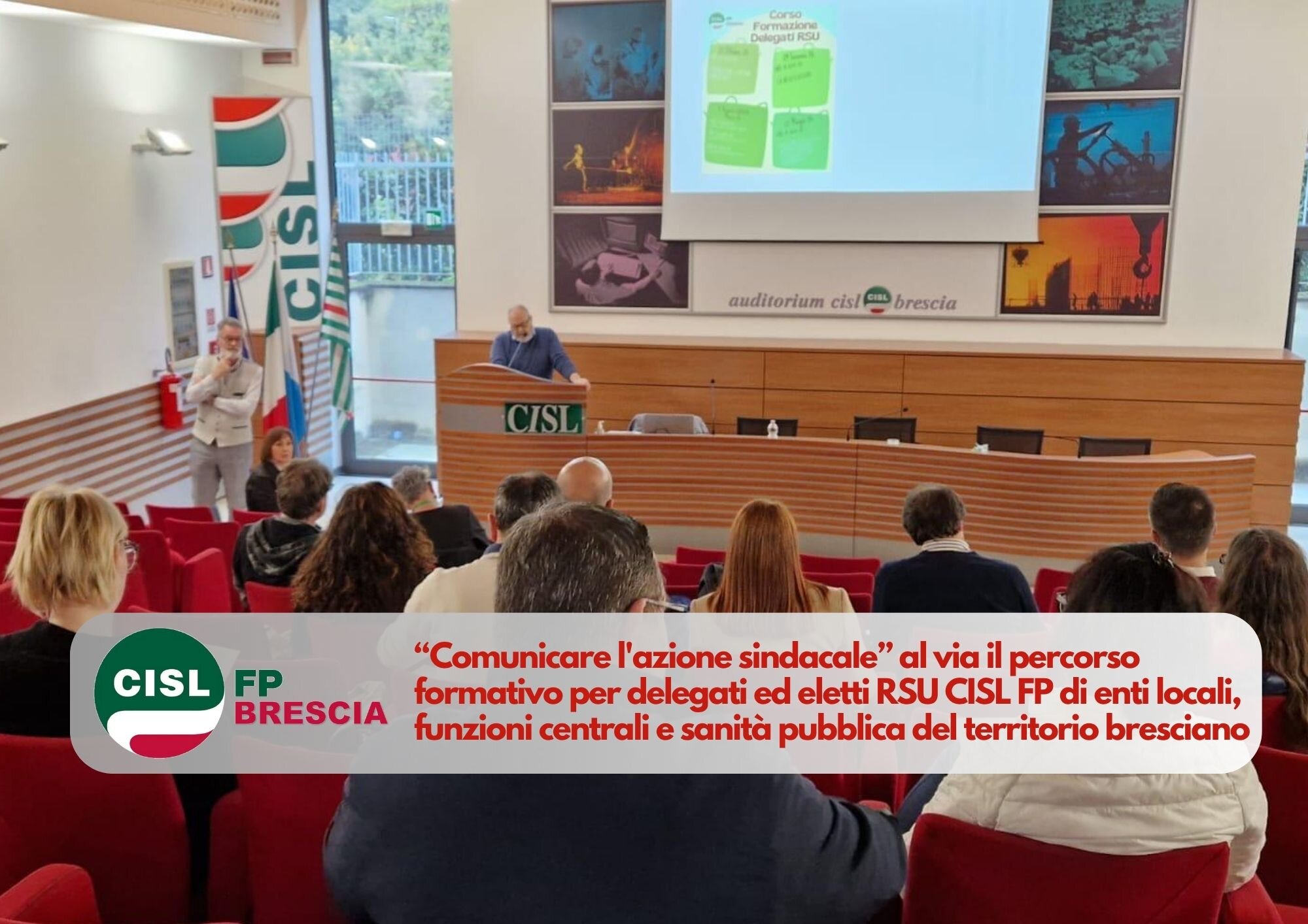 CISL FP Brescia. Al via il percorso formativo per delegati ed eletti RSU CISL FP di enti locali, funzioni centrali e sanit&agrave; pubblica