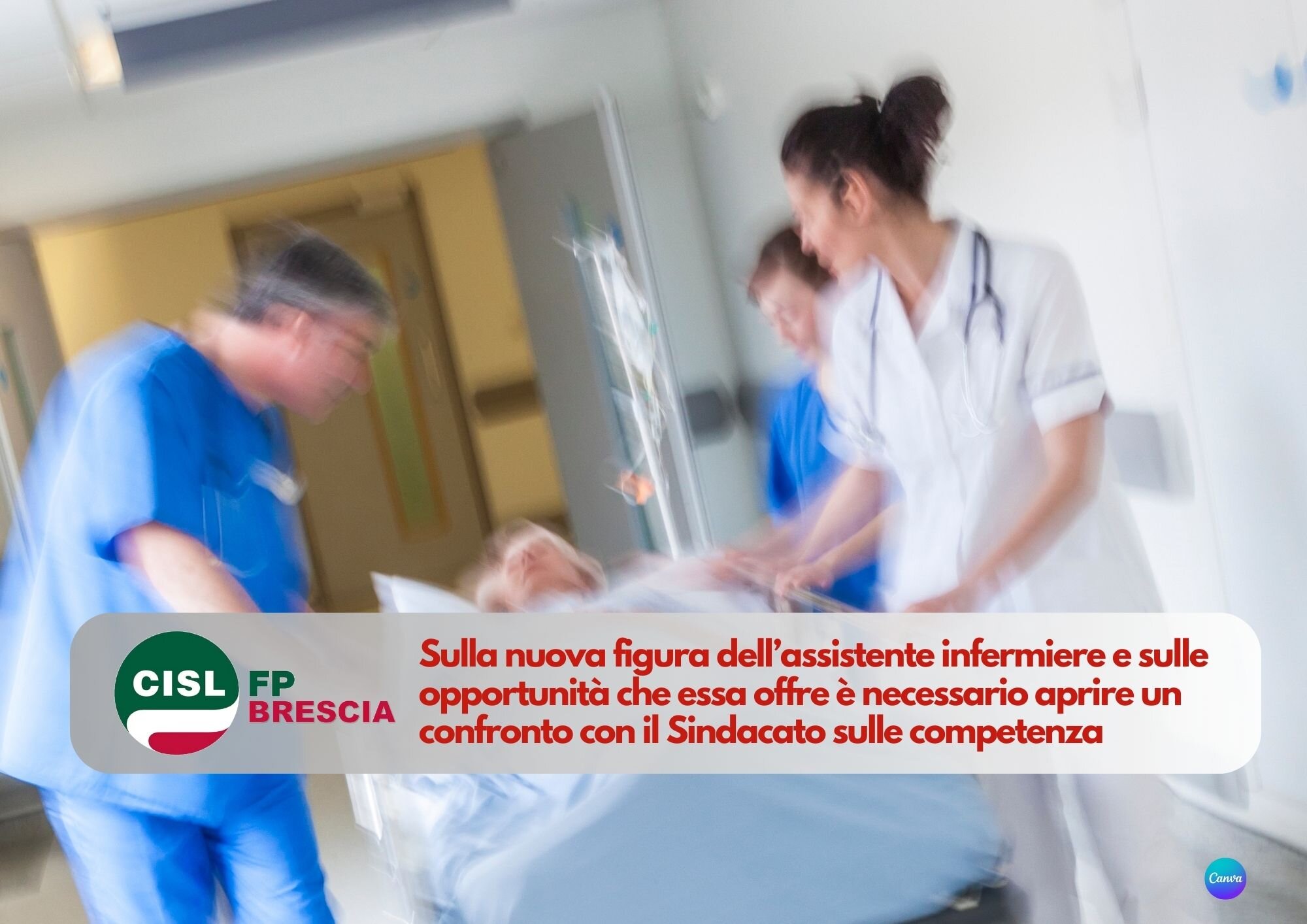 CISL FP Brescia. Assistente infermiere: opportunit&agrave; da non sprecare, ma serve confronto con sindacato
