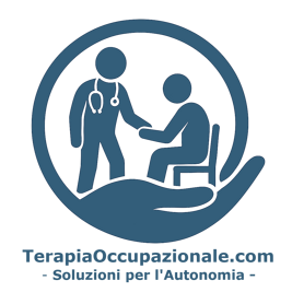 logo terapiaoccupazionale con scritta trasparente