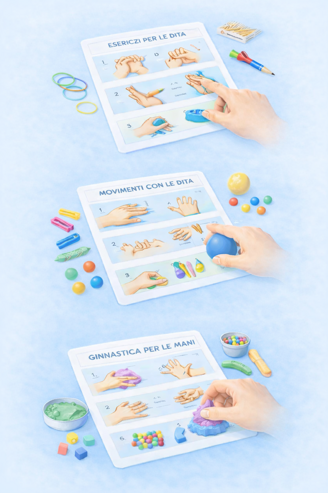 esercizi per dita e mani