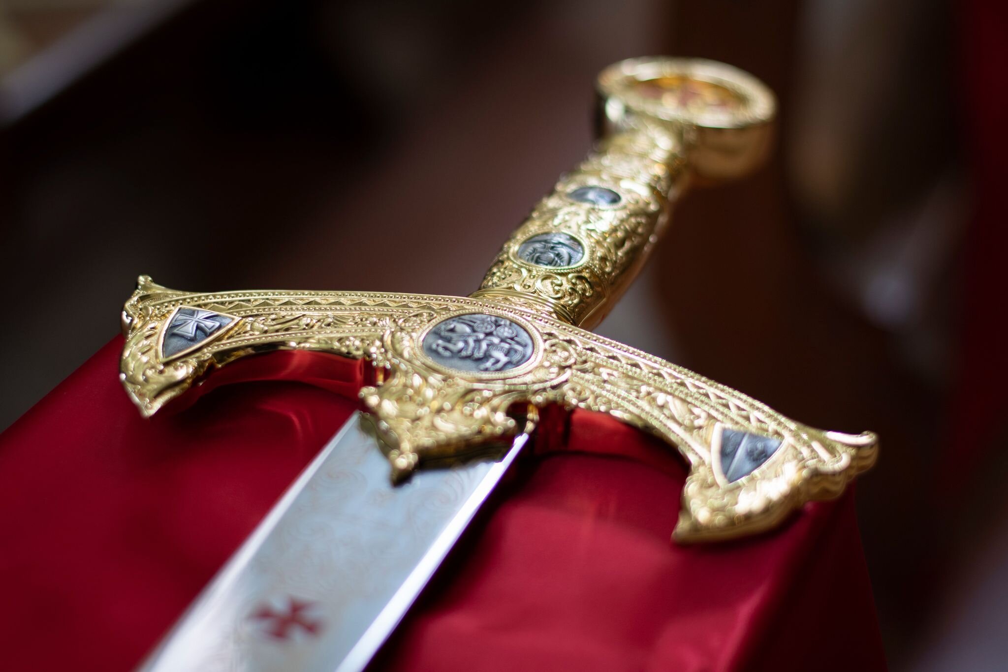 Celebrato a Roma il rito d' investitura dell'Ordine di Santa Caterina d' Alessandria Celebrato a Roma il rito d' investitura dell'Ordine di Santa Caterina d' Alessandria