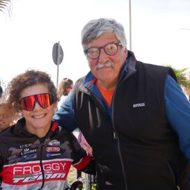 Katia Aere con Marco Marando