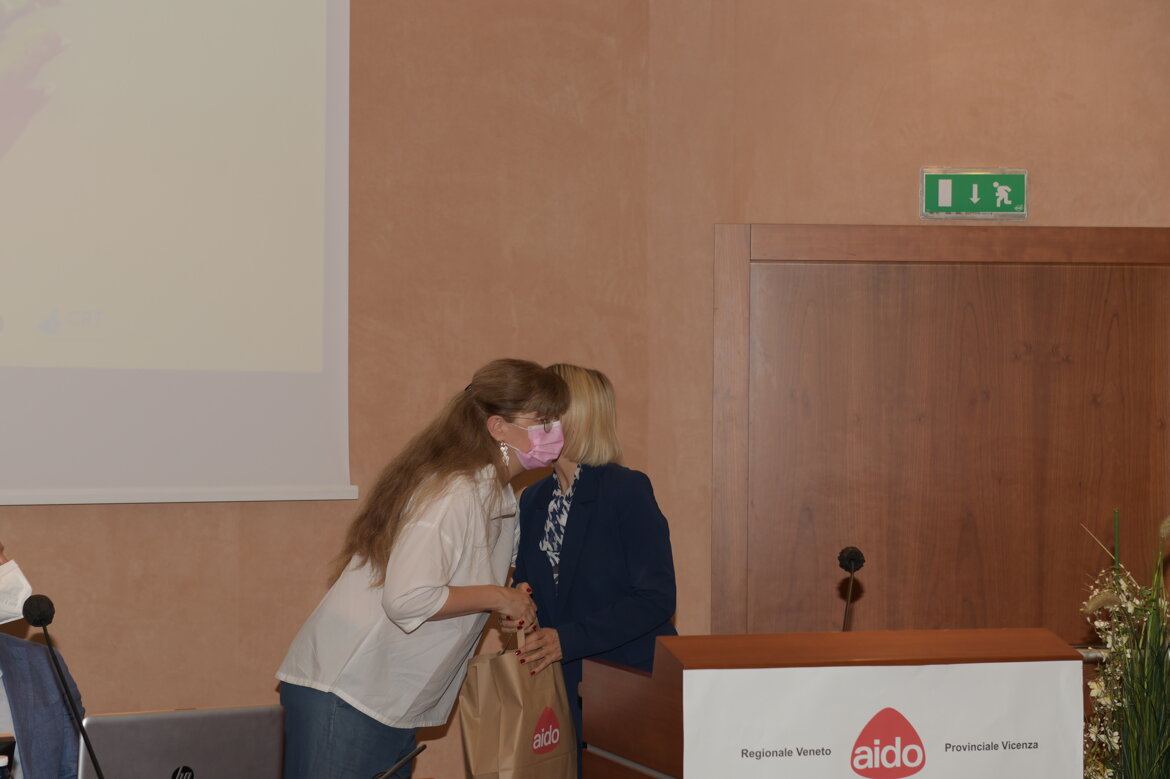 Manuela Lanzarin con Paola Beggio Manuela Lanzarin con Paola Beggio