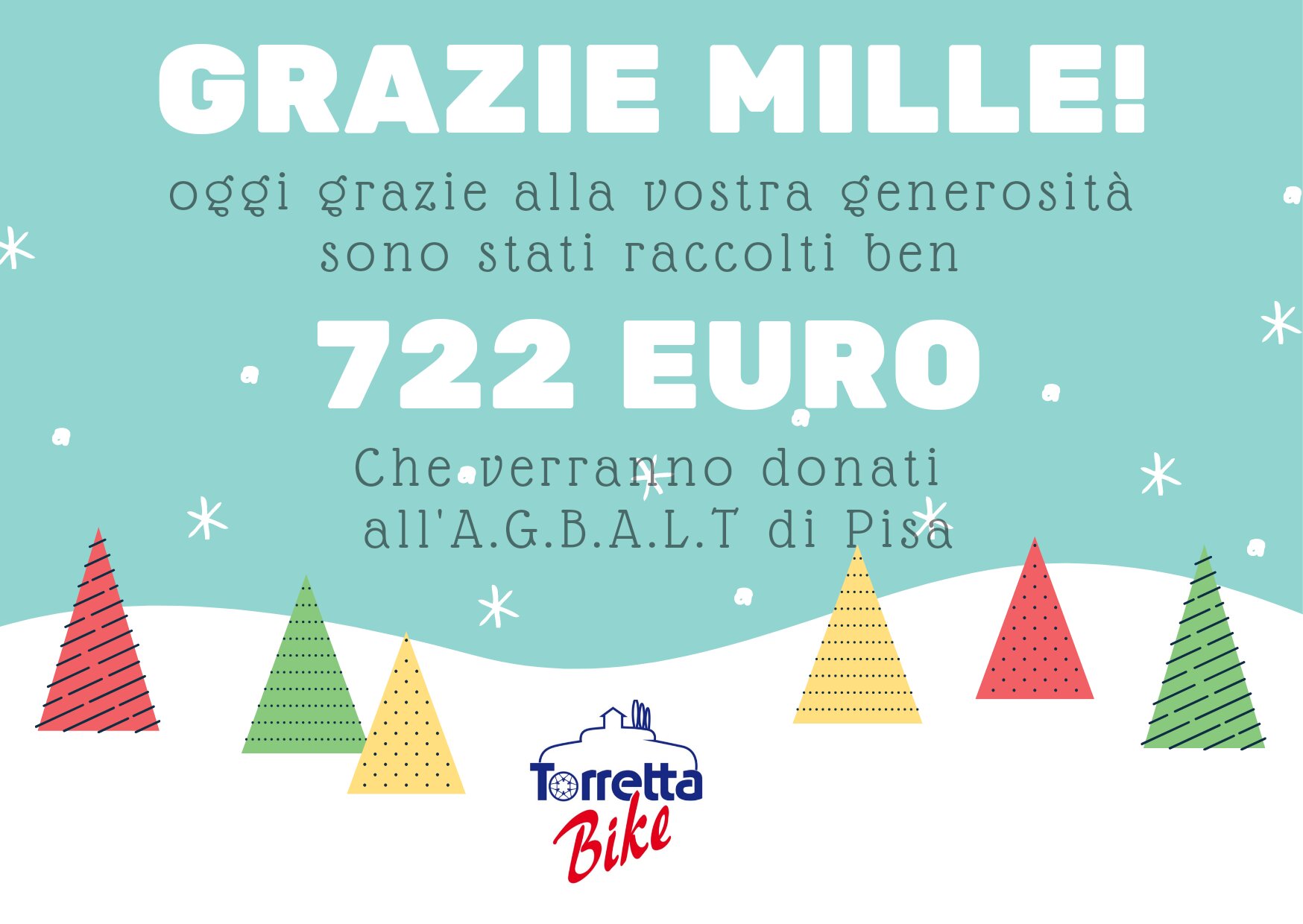 DONAZIONE ANNUALE ALL' A.G.B.A.L.D. di Pisa