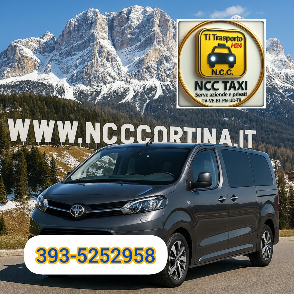 NOLEGGIO CON CONDUCENTE CORTINA