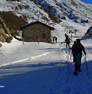 Vista su cime salendo al Rifugio Mondovì