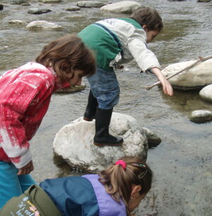 didattica sul torrente Maira