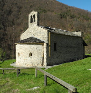 affreschi Chiesa di San Peyre (loc. Stroppo)