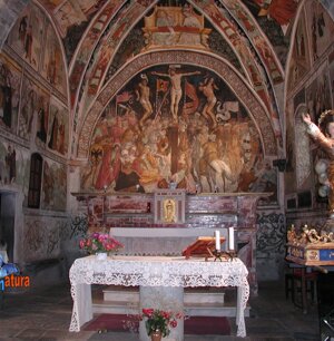 la Crocifissione di Cristo