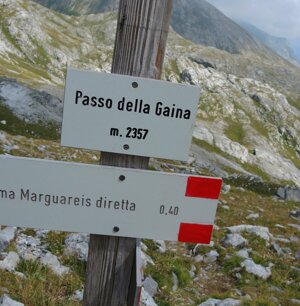 Passo della Gaina 2357m