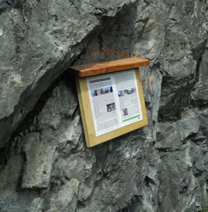 pannello (la storia dell'Orrido di Elva)