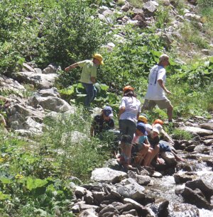 ragazzi in attività didattica