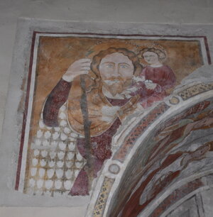affreschi Chiesa di San Peyre (loc. Stroppo)