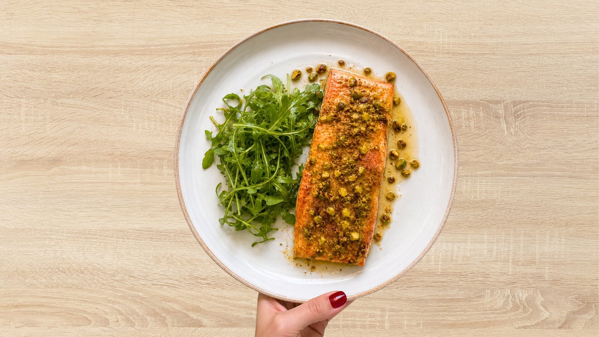 Salmone in Crosta di Pistacchi