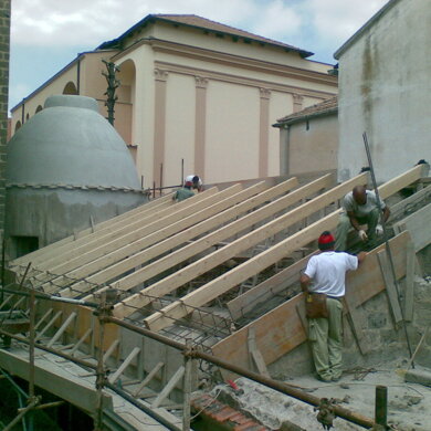 Cattedrale Sorrento (Na) Restauro e consolidamento statico, facciate e coperture navate laterali